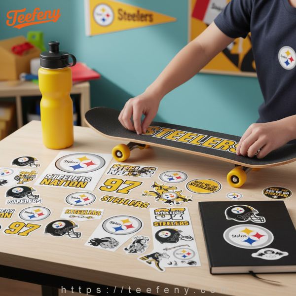 Steelers Sticker and Decal Collection