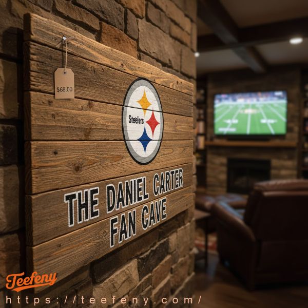 Steelers Wooden Wall Sign Steelers Wooden Wall Sign