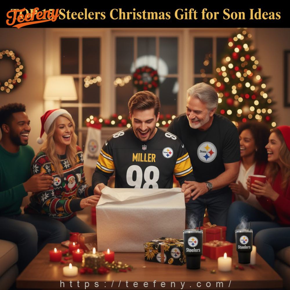 Top 15 Steelers Christmas Gift for Son Ideas to Score a Touchdown 2 Top 15 Steelers Christmas Gift for Son Ideas to Score a Touchdown