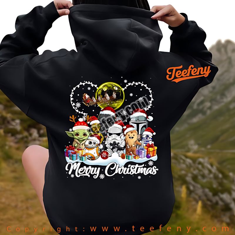 Darth Vader Christmas Hoodie Yoda Stormtrooper Chewbacca Star Wars Darth Vader Christmas Hoodie Yoda Stormtrooper Chewbacca Star Wars