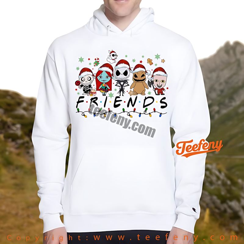 Disney Christmas Hoodie Nightmare Before Christmas Friends Disney Christmas Hoodie Nightmare Before Christmas Friends