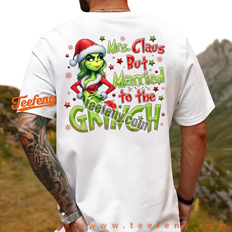 Funny Construction Grinchmas Shirt Excavator Lights Funny Construction Grinchmas Shirt Excavator Lights