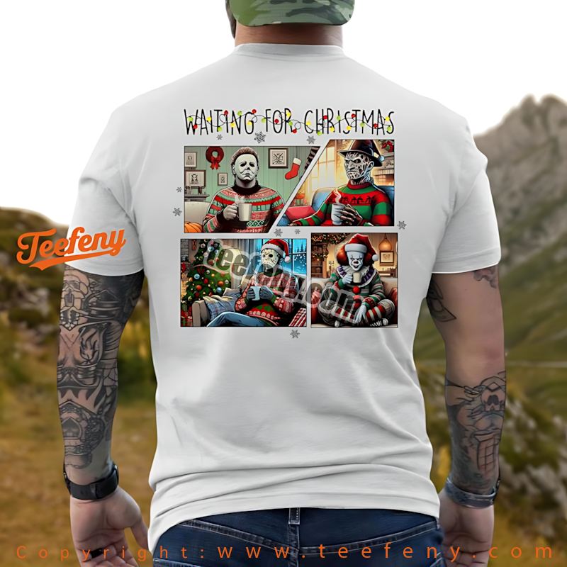 Horror Movie Ugly Christmas Shirt Killer Santa Claus Horror Movie Ugly Christmas Shirt Killer Santa Claus