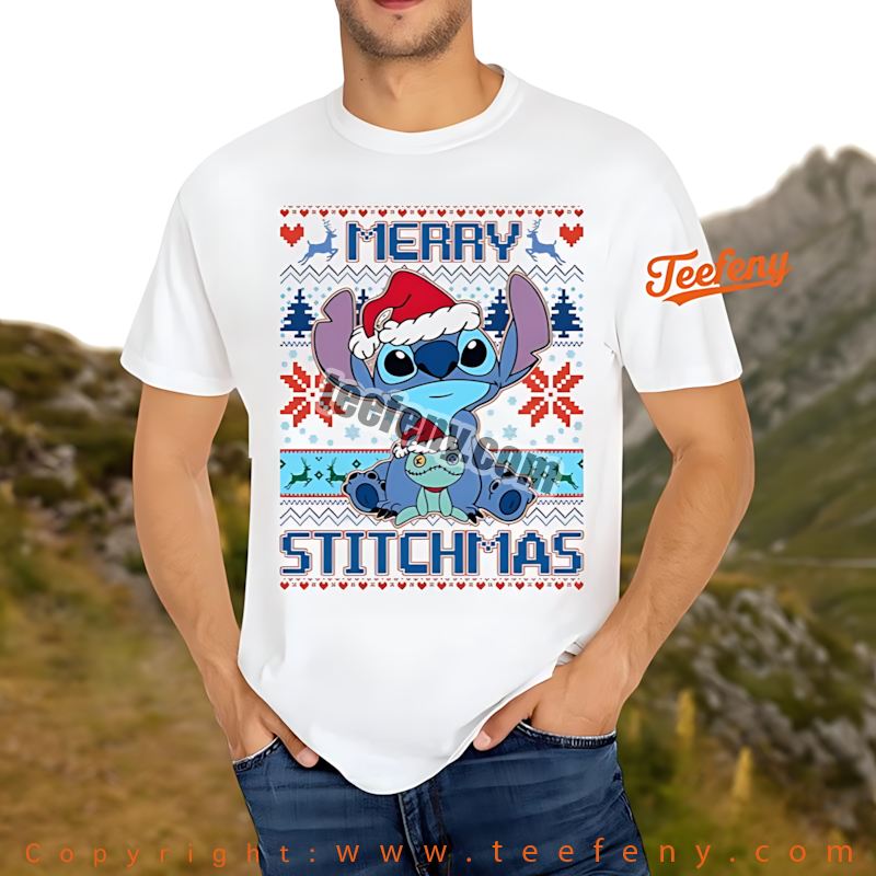 Michael Myers Christmas Shirt Santa Hat Slasher Through The Snow