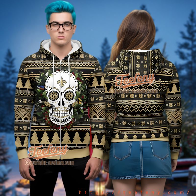 New York Giants Dabbing Santa Ugly Christmas 3D Hoodie Ho Ho Ho