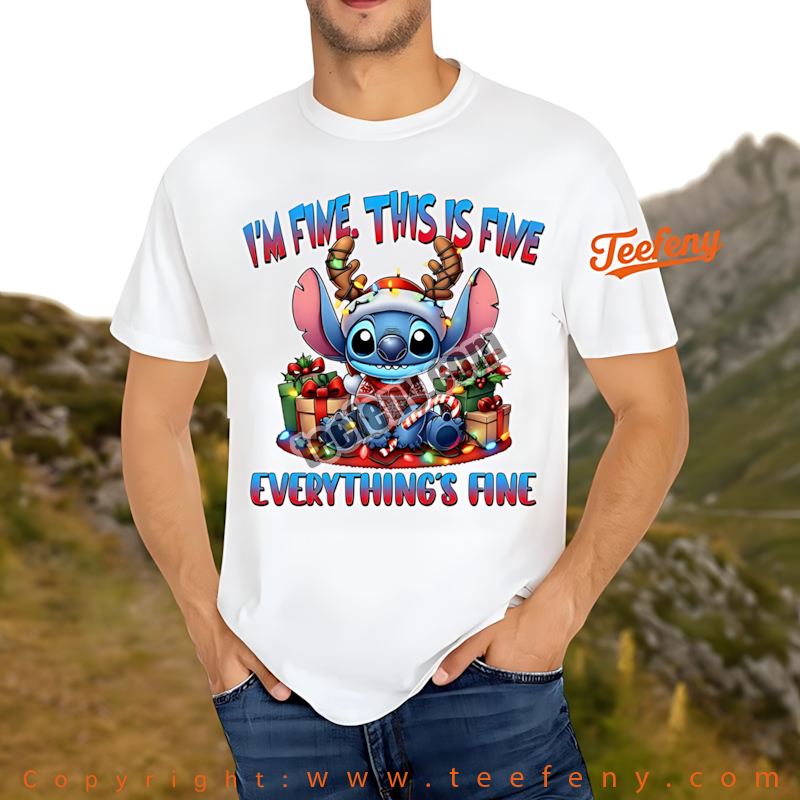 Santa Grinch Snowman Reindeer Christmas Tree Shirt