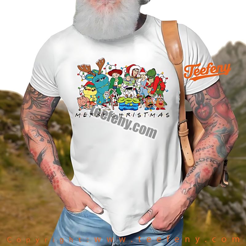 Toy Story Christmas Shirt Friends Merry Christmas Pixar Holiday