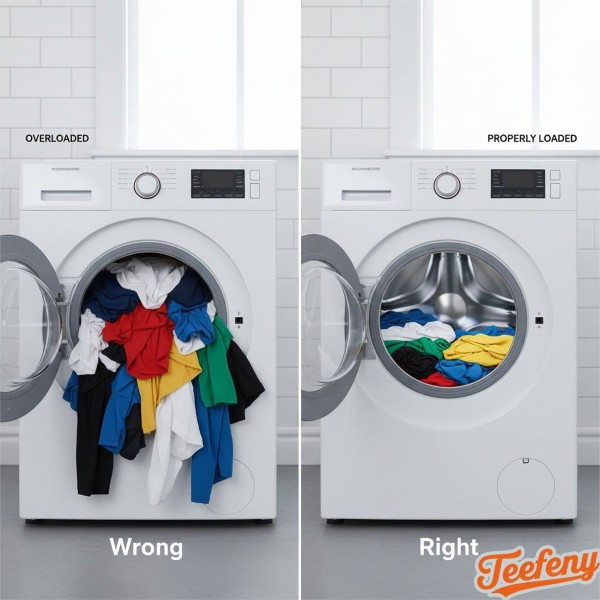 Avoid Overloading Washing Machine Common Mistake