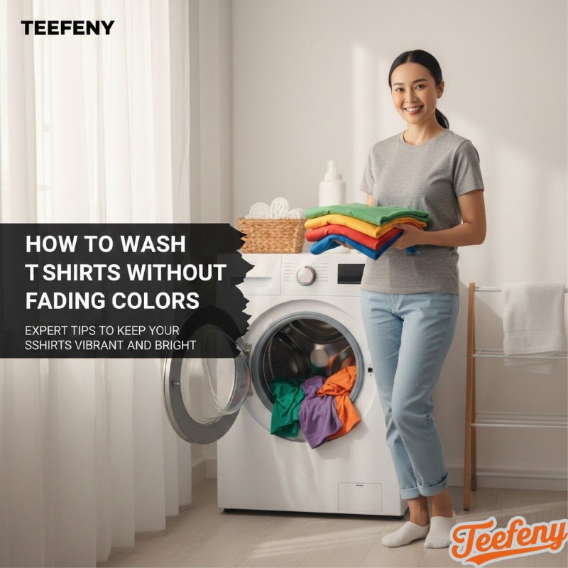 How to Wash T-Shirts Without Fading Colors