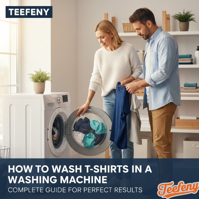 How to Wash T-Shirts in a Washing Machine Complete Guide