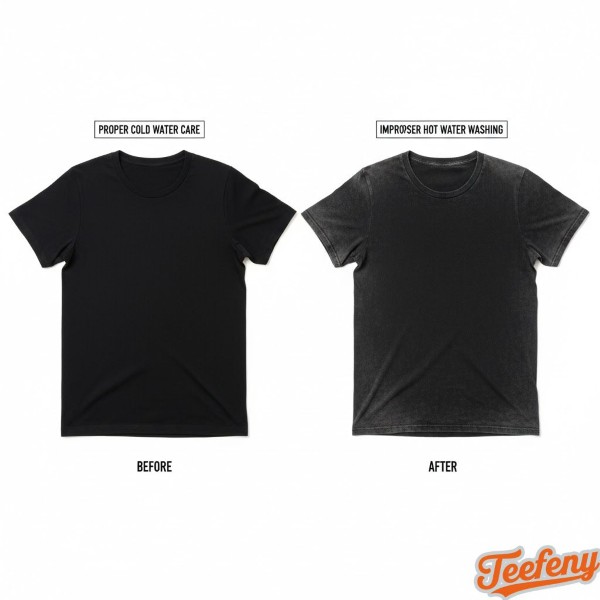 Preventing Color Fading Delicate T Shirts