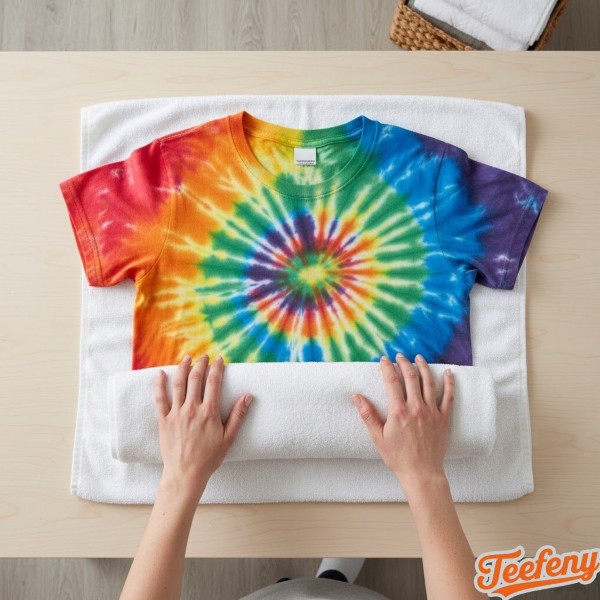 Removing Excess Water With Towel Method