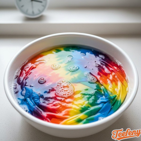 Soaking T Shirts In Soapy Water