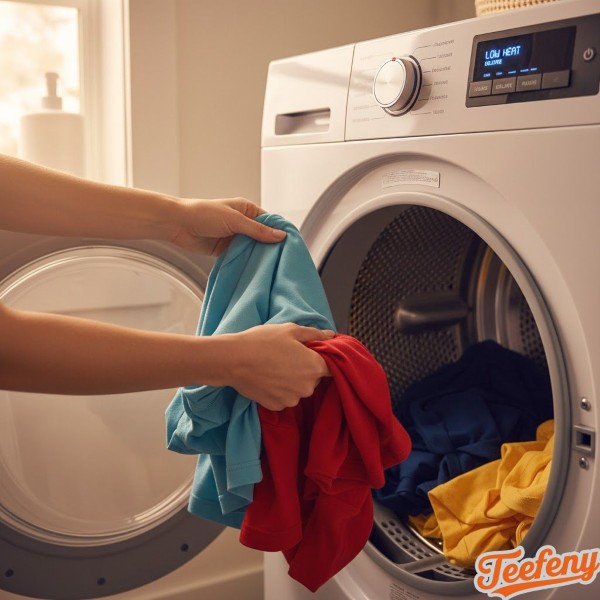 Tumble Dry Low Heat Setting T Shirts