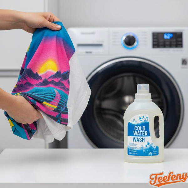 Washing Graphic Print T Shirts Cold Water Method