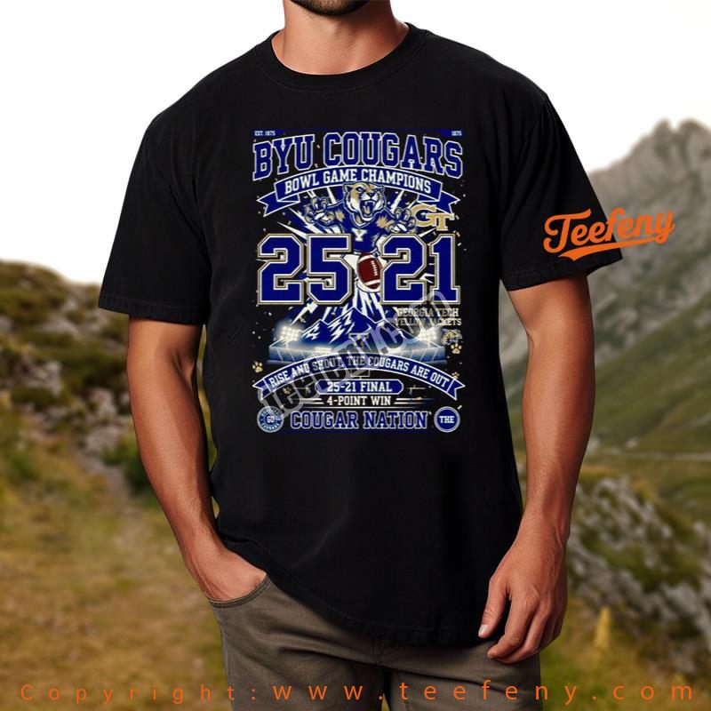 Georgia Tech Vs Byu 25 21 Pop Tarts Bowl Shirt