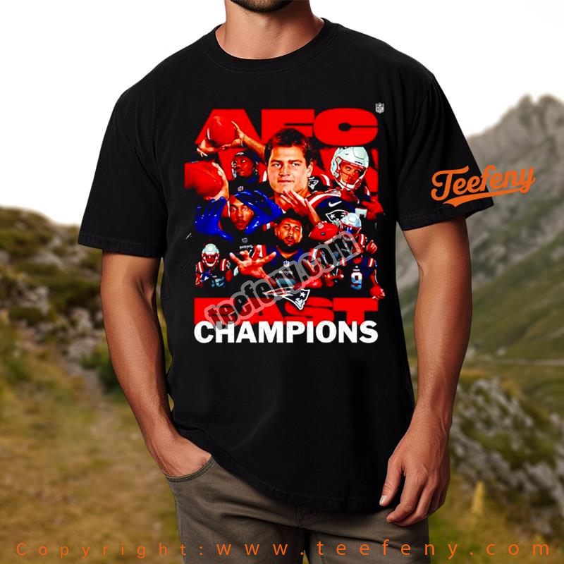 New England Patriots Winning The Afc East Youth Tee