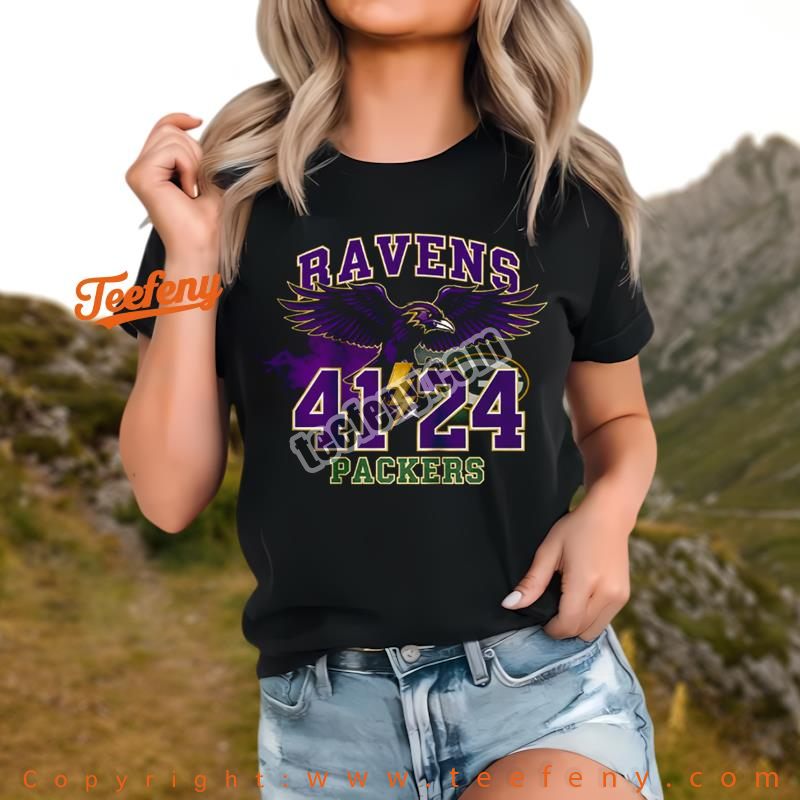 Packers Vs Ravens 24 41 Shirt Championship Nfl Game